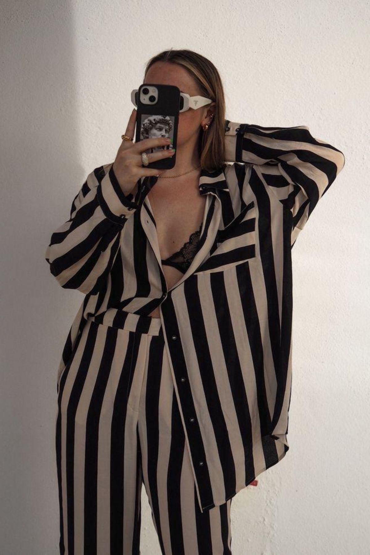 Black Beige NIGHT SUIT